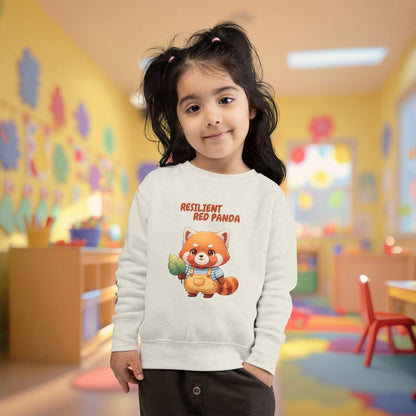 Toddler Sweatshirt - Resilient Red Panda