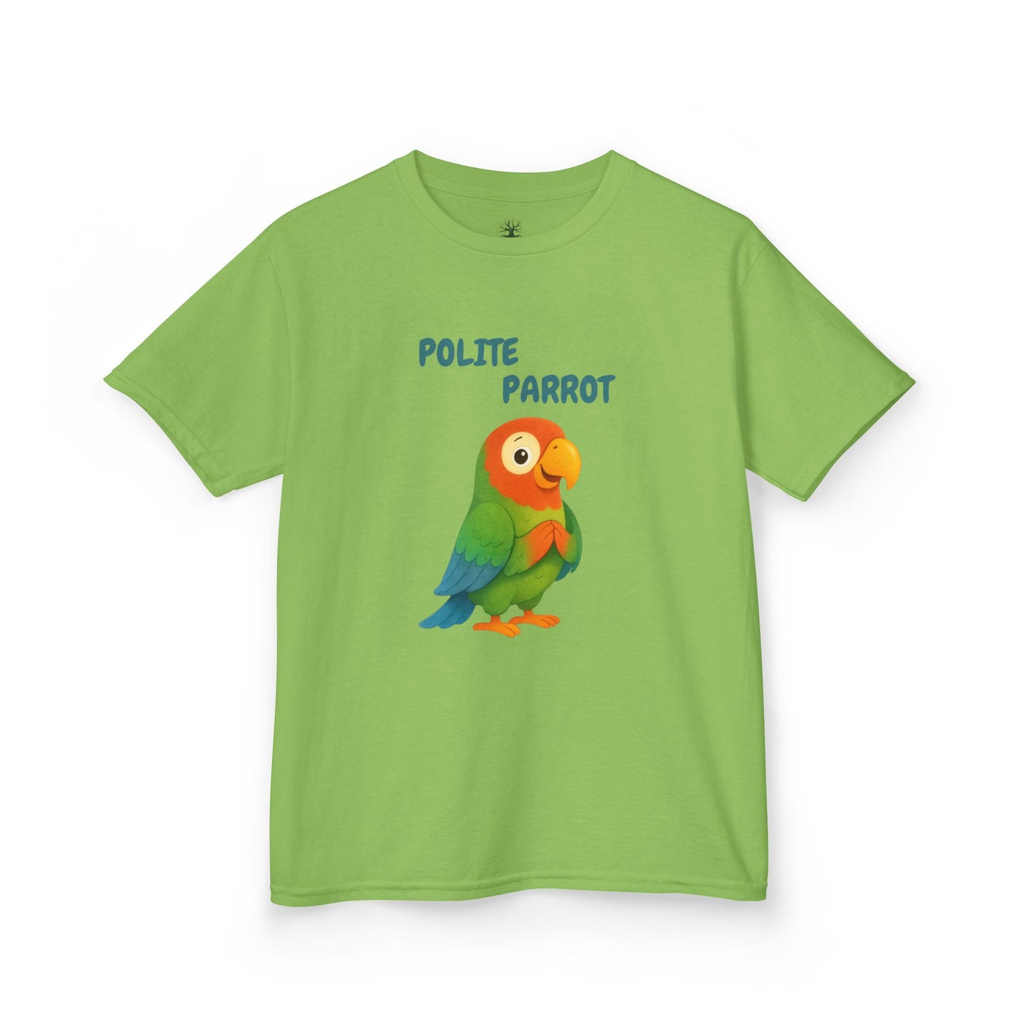 Comfy Kids Tee - Polite Parrot