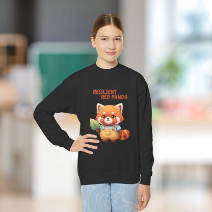 Comfy Kids Sweatshirt - Resilient Red Panda