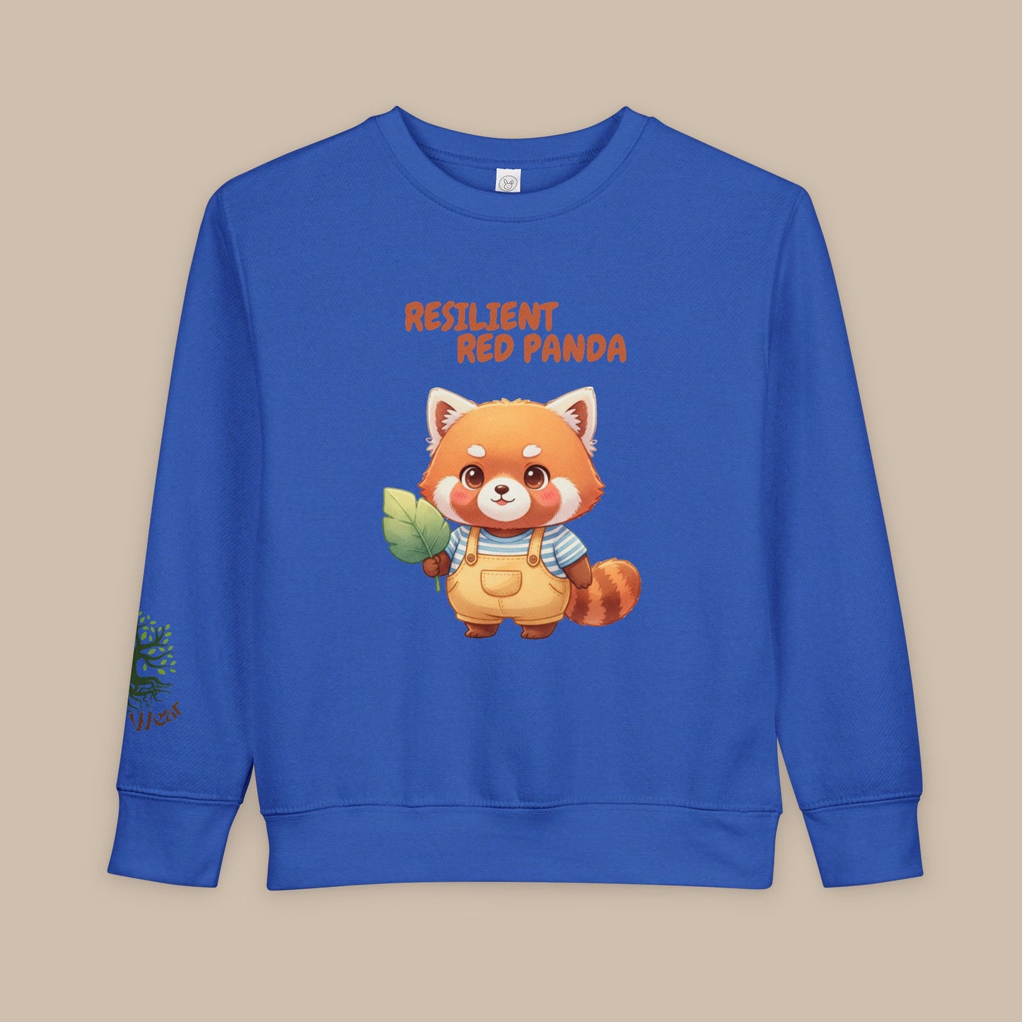 Toddler Sweatshirt - Resilient Red Panda