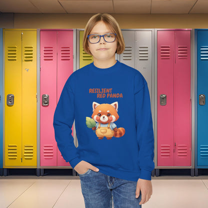 Comfy Kids Sweatshirt - Resilient Red Panda