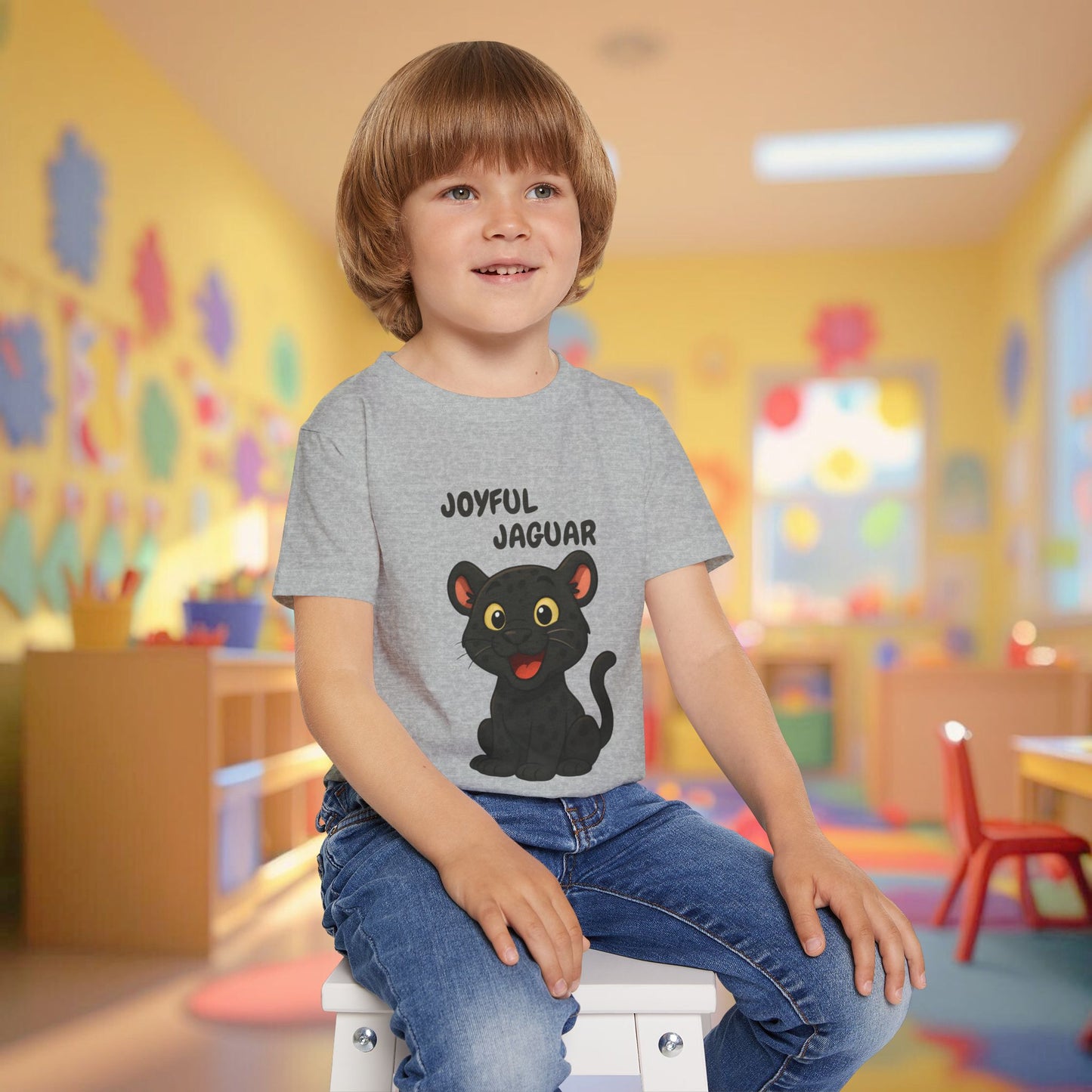 Toddler Tee - Joyful Jaguar