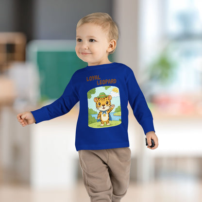 Toddler Long Sleeve Tee - Loyal Leopard