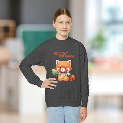 Comfy Kids Sweatshirt - Resilient Red Panda
