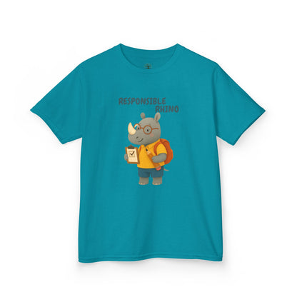 Comfy Kids Tee - Responsible Rhino