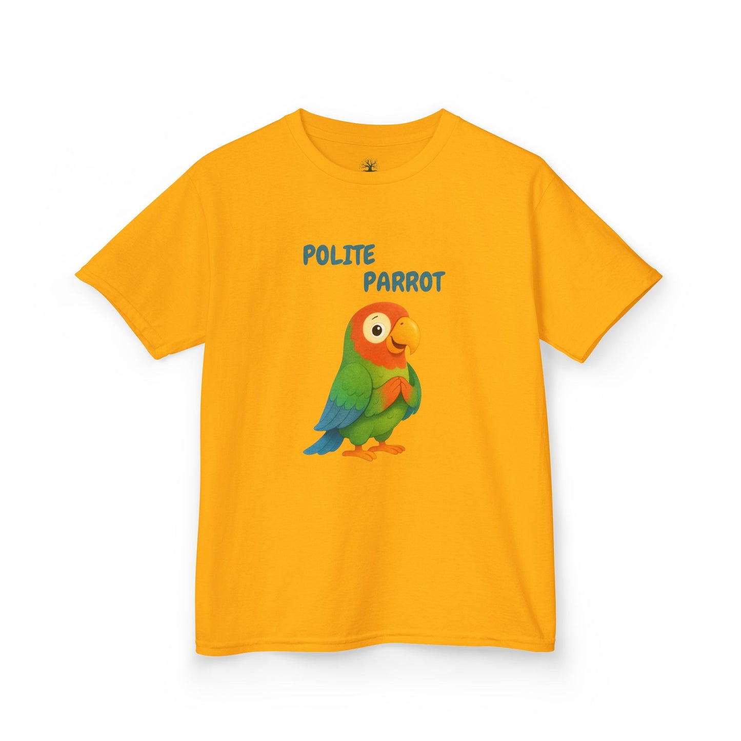 Comfy Kids Tee - Polite Parrot