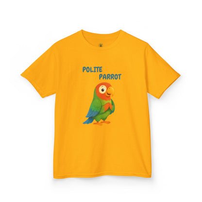 Comfy Kids Tee - Polite Parrot