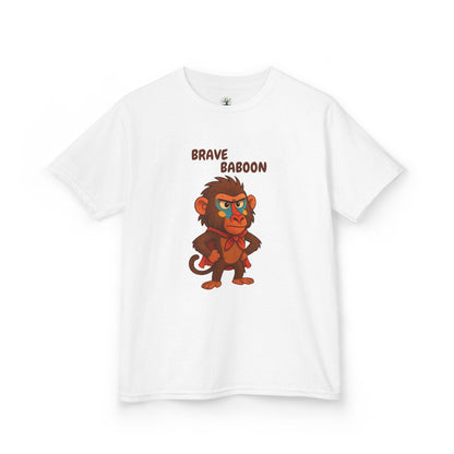 Comfy Kids Tee - Brave Baboon
