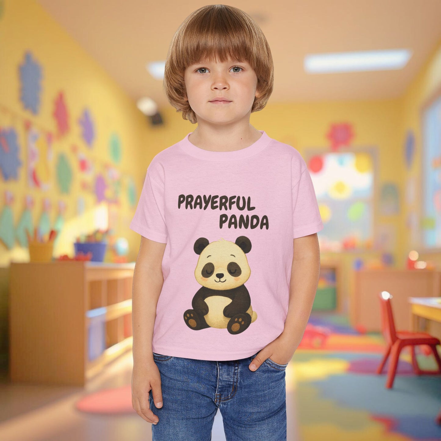 Toddler Tee - Prayerful Panda