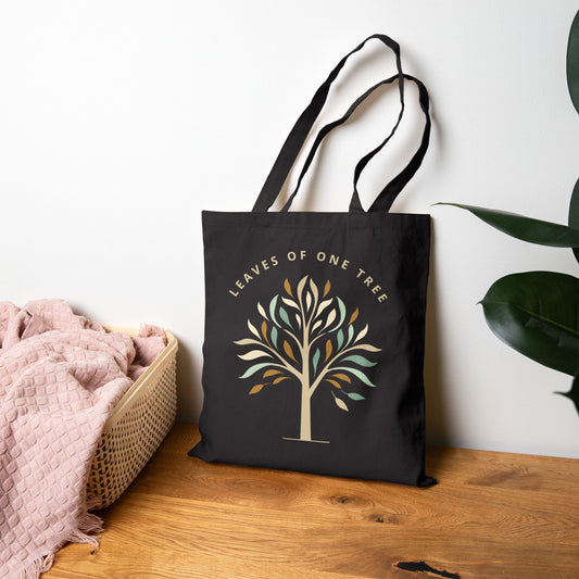 Canvas Tote Bag - Leaves of One Tree