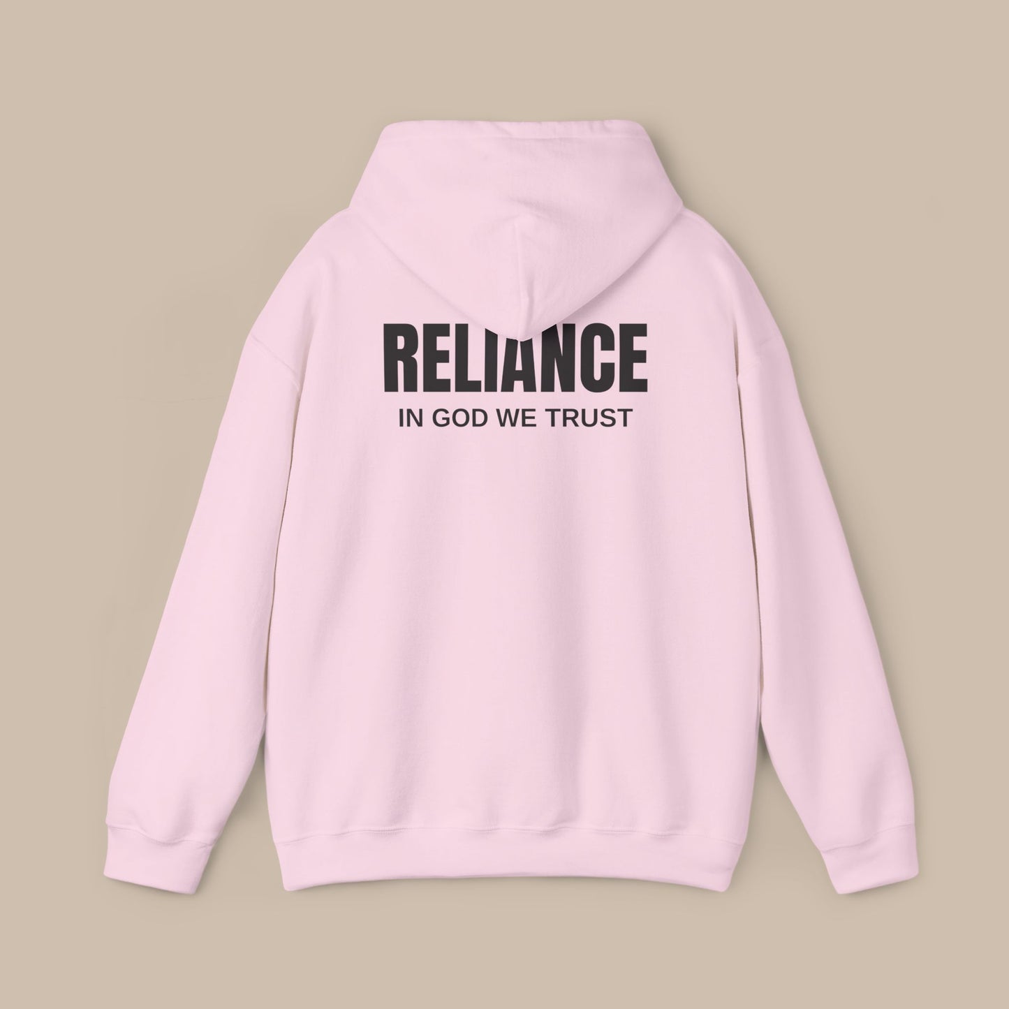 God Has Your Back Hoodie - RELIANCE: In God We Trust