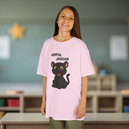 Comfy Kids Tee - Joyful Jaguar