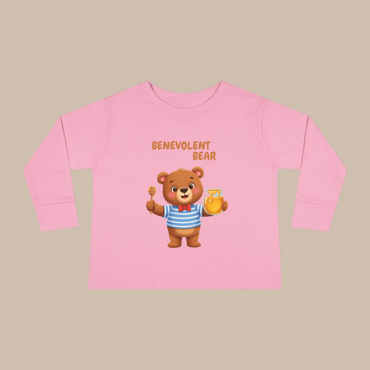 Toddler Long Sleeve Tee - Benevolent Bear