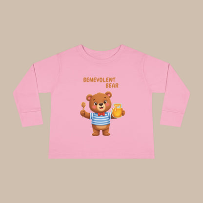 Toddler Long Sleeve Tee - Benevolent Bear