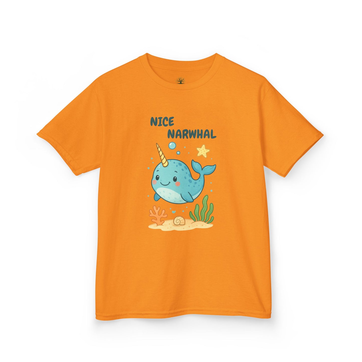 Comfy Kids Tee - Nice Narwhal
