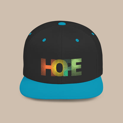 Flat Bill Snapback Cap - HOPE