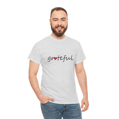 Comfy Cotton Tee - Grateful Heart