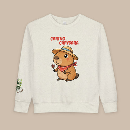 Toddler Sweatshirt - Caring Capybara