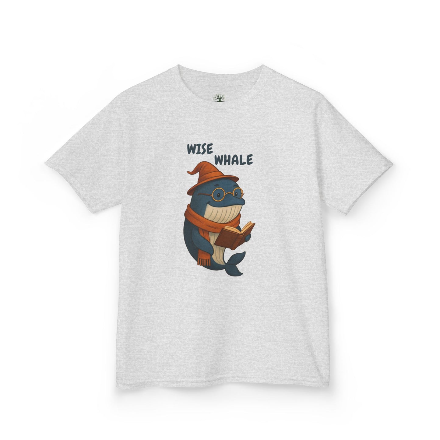 Comfy Kids Tee - Wise Whale v2.0