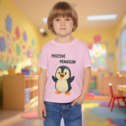 Toddler Tee - Positive Penguin