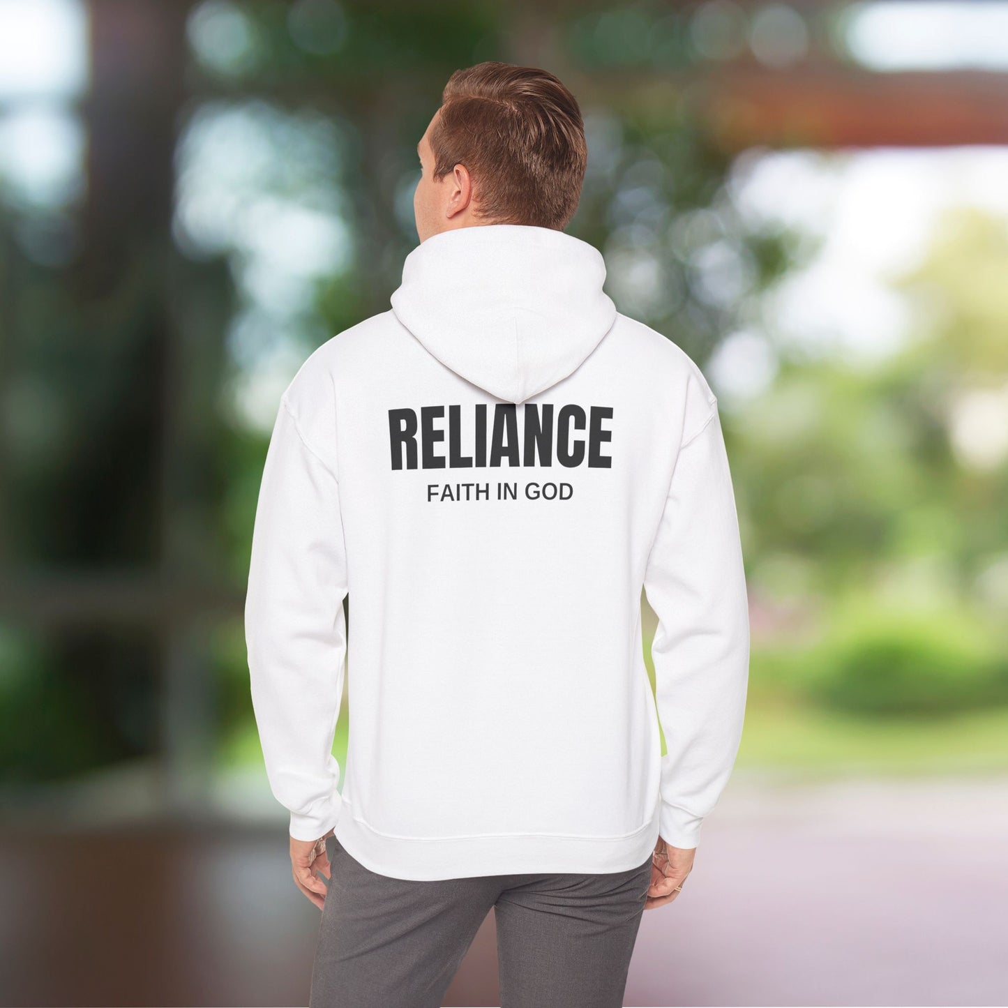 God Has Your Back Hoodie - RELIANCE: Faith In God