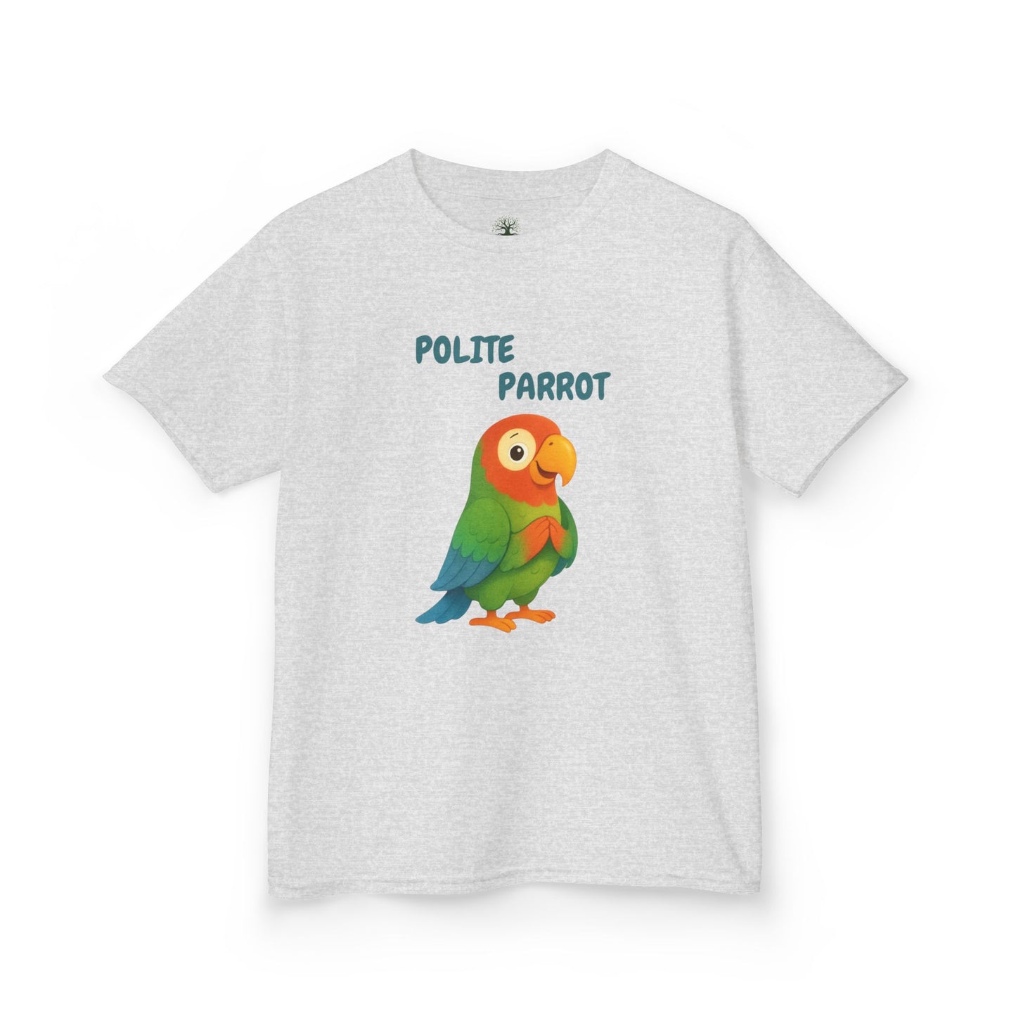 Comfy Kids Tee - Polite Parrot