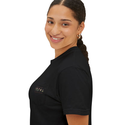 Garment-Dyed Pocket Tee - Different Paces and Strides