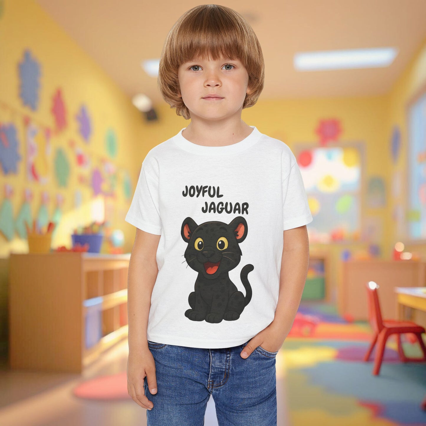Toddler Tee - Joyful Jaguar