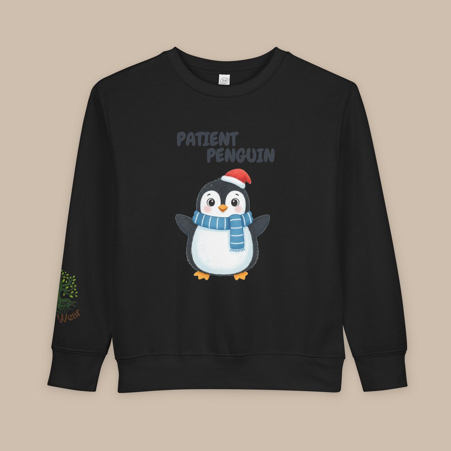 Toddler Sweatshirt - Patient Penguin