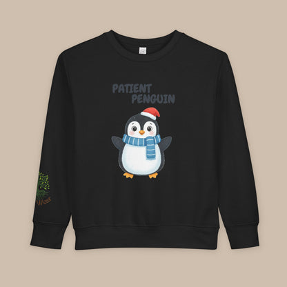 Toddler Sweatshirt - Patient Penguin