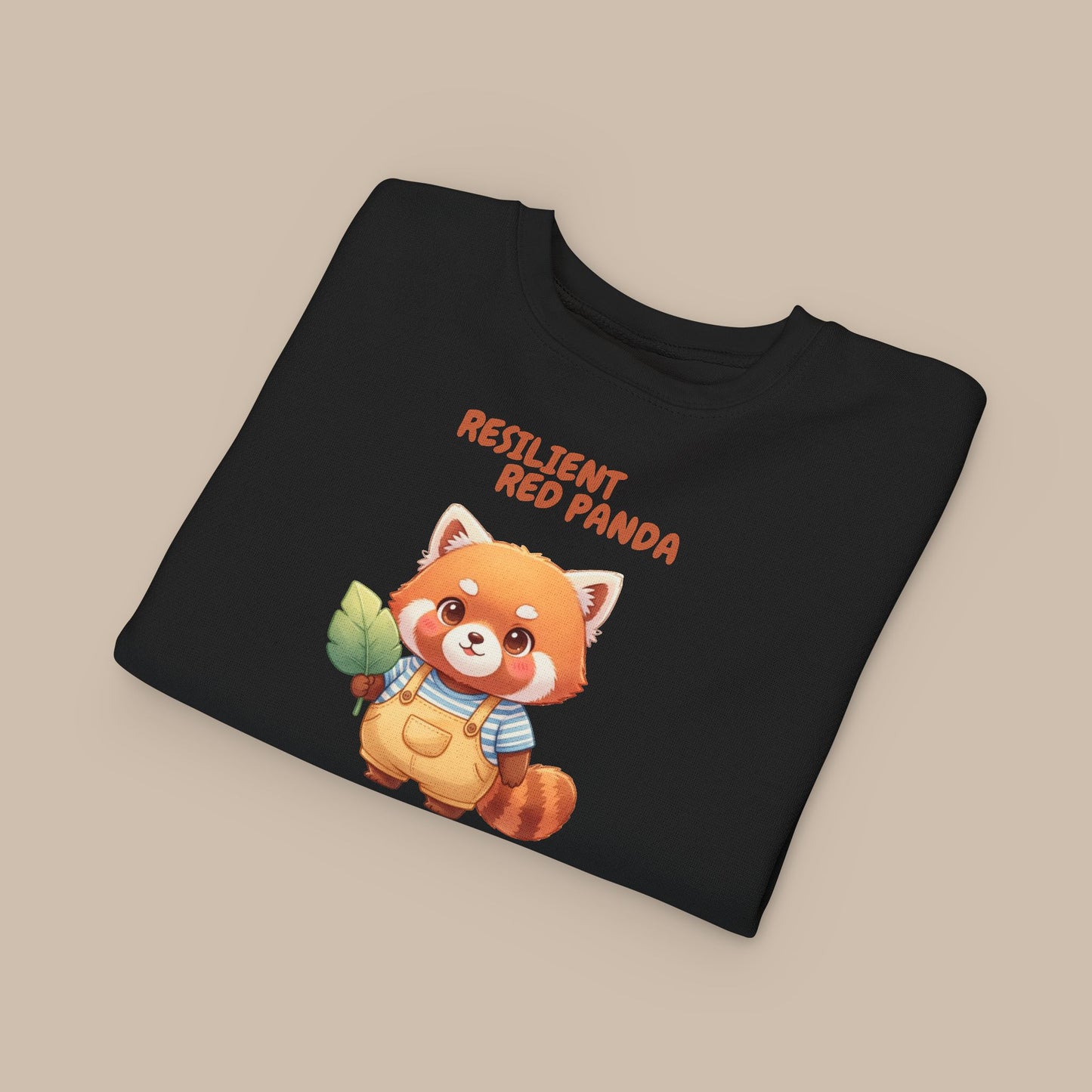 Toddler Sweatshirt - Resilient Red Panda