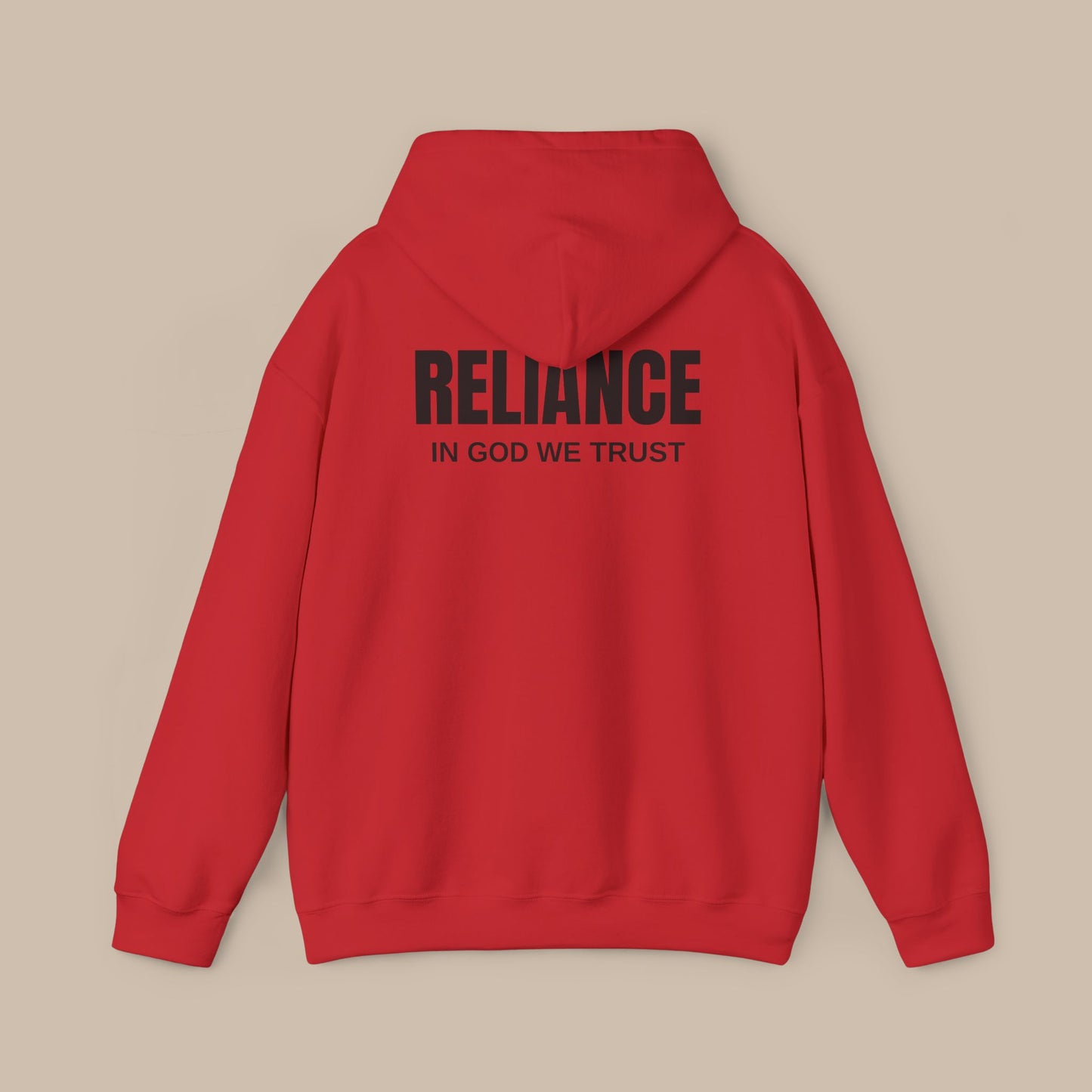 God Has Your Back Hoodie - RELIANCE: In God We Trust