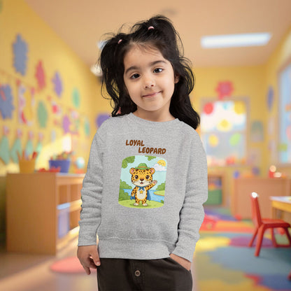 Toddler Sweatshirt - Loyal Leopard