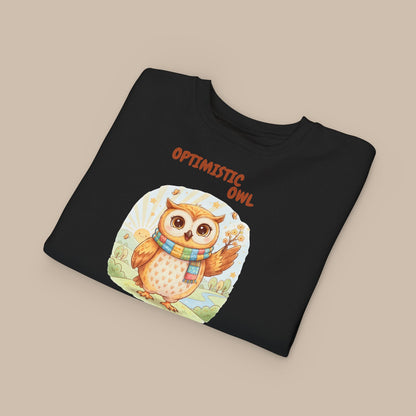 Toddler Sweatshirt - Optimistic Owl