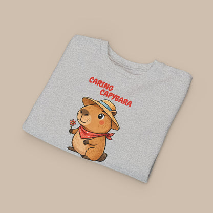 Toddler Sweatshirt - Caring Capybara