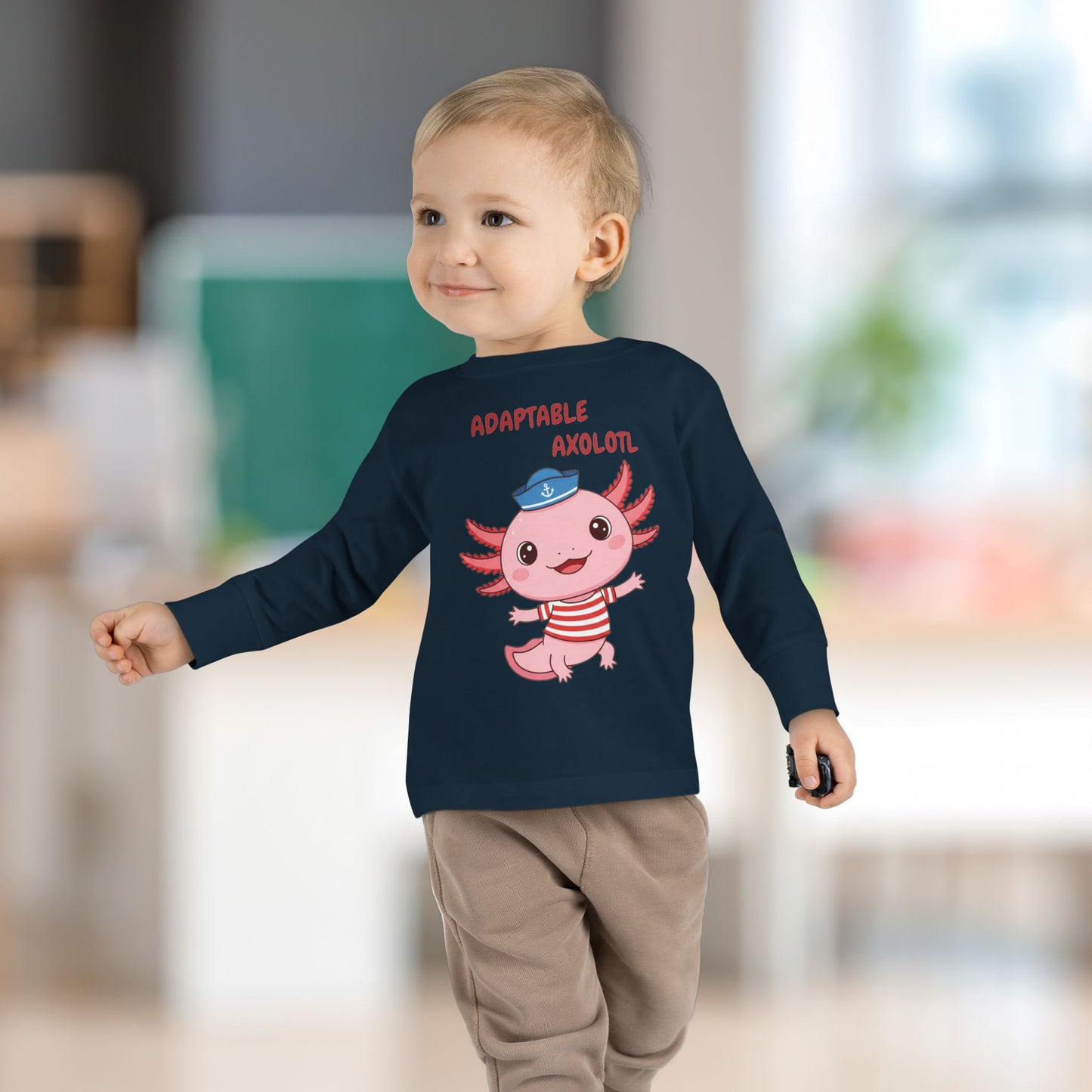 Toddler Long Sleeve Tee - Adaptable Axolotl
