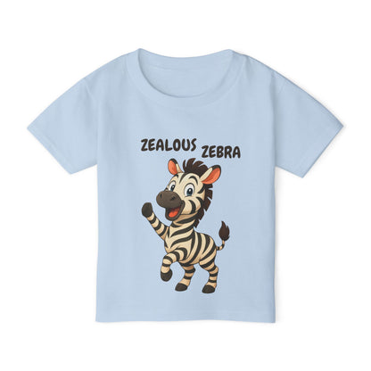 Toddler Tee - Zealous Zebra