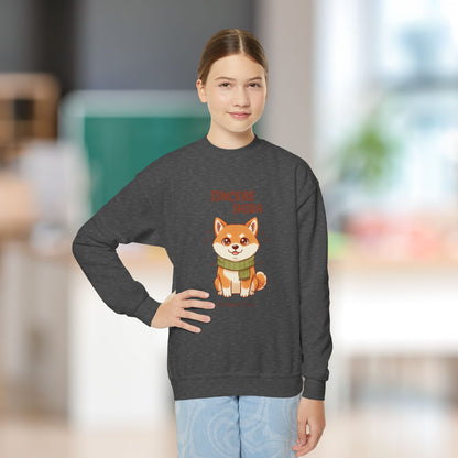 Comfy Kids Sweatshirt - Sincere Shiba - Always True