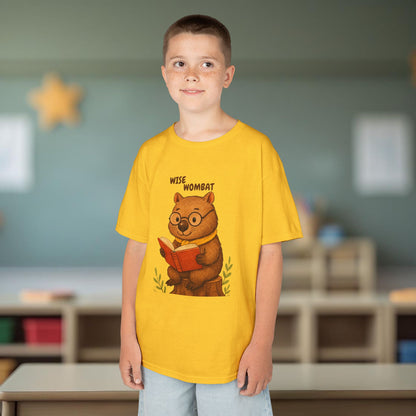 Comfy Kids Tee - Wise Wombat