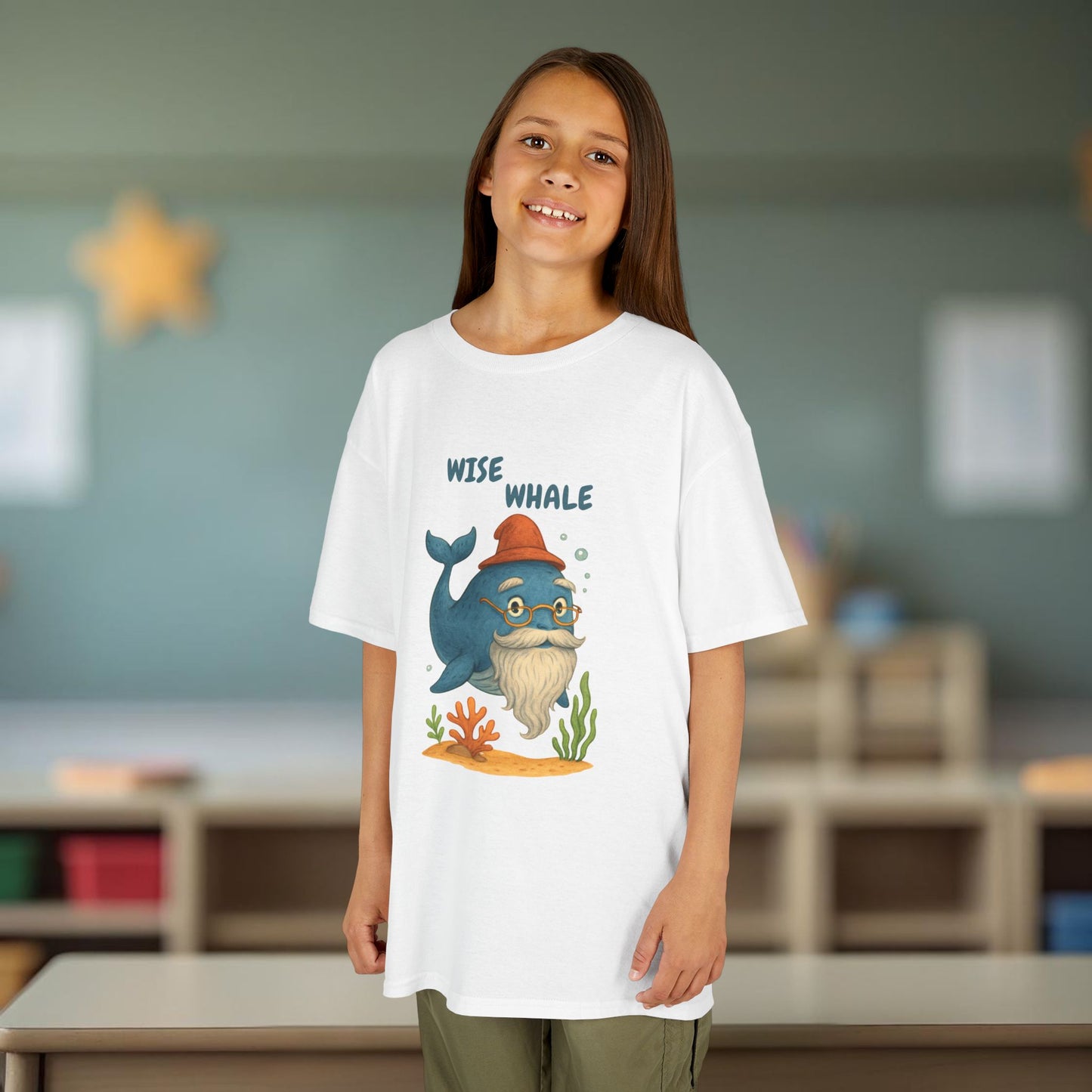 Comfy Kids Tee - Wise Whale