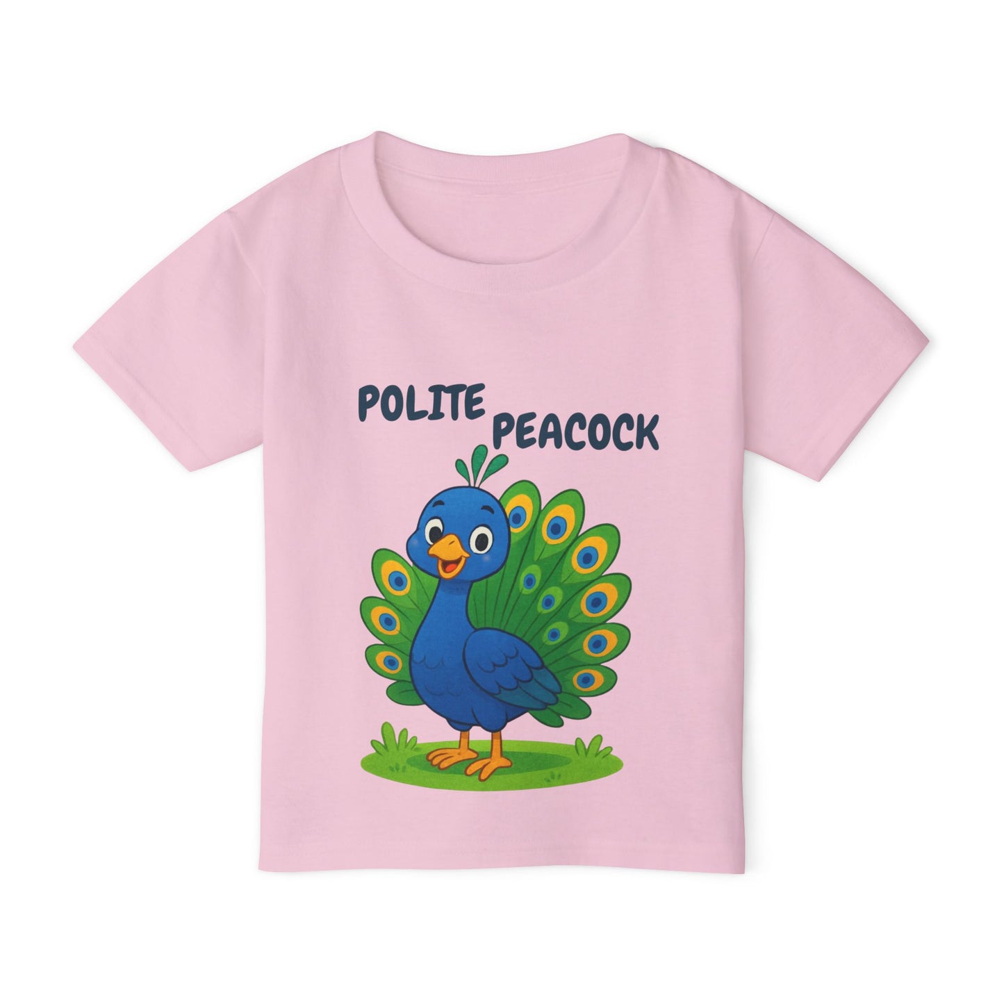 Toddler Tee - Polite Peacock