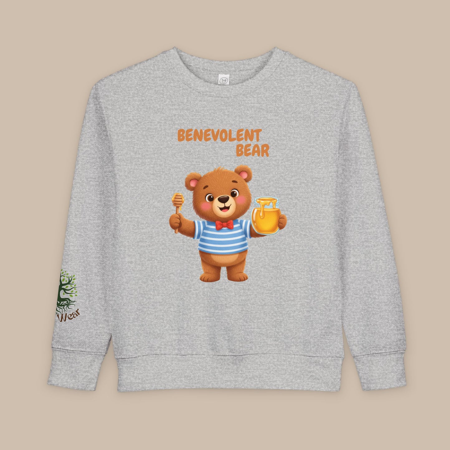 Toddler Sweatshirt - Benevolent Bear