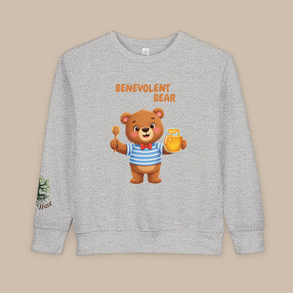 Toddler Sweatshirt - Benevolent Bear