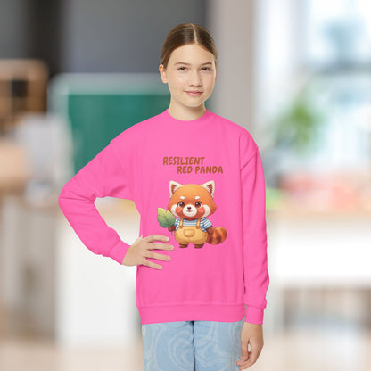 Comfy Kids Sweatshirt - Resilient Red Panda