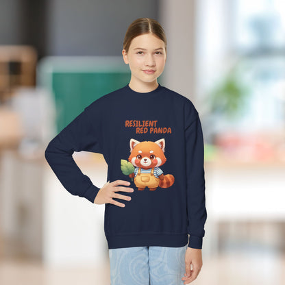 Comfy Kids Sweatshirt - Resilient Red Panda
