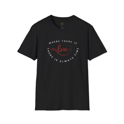 Soft & Stylish Tee - Where There Is Love
