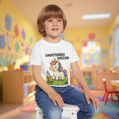 Toddler Tee - Undeterred Unicorn