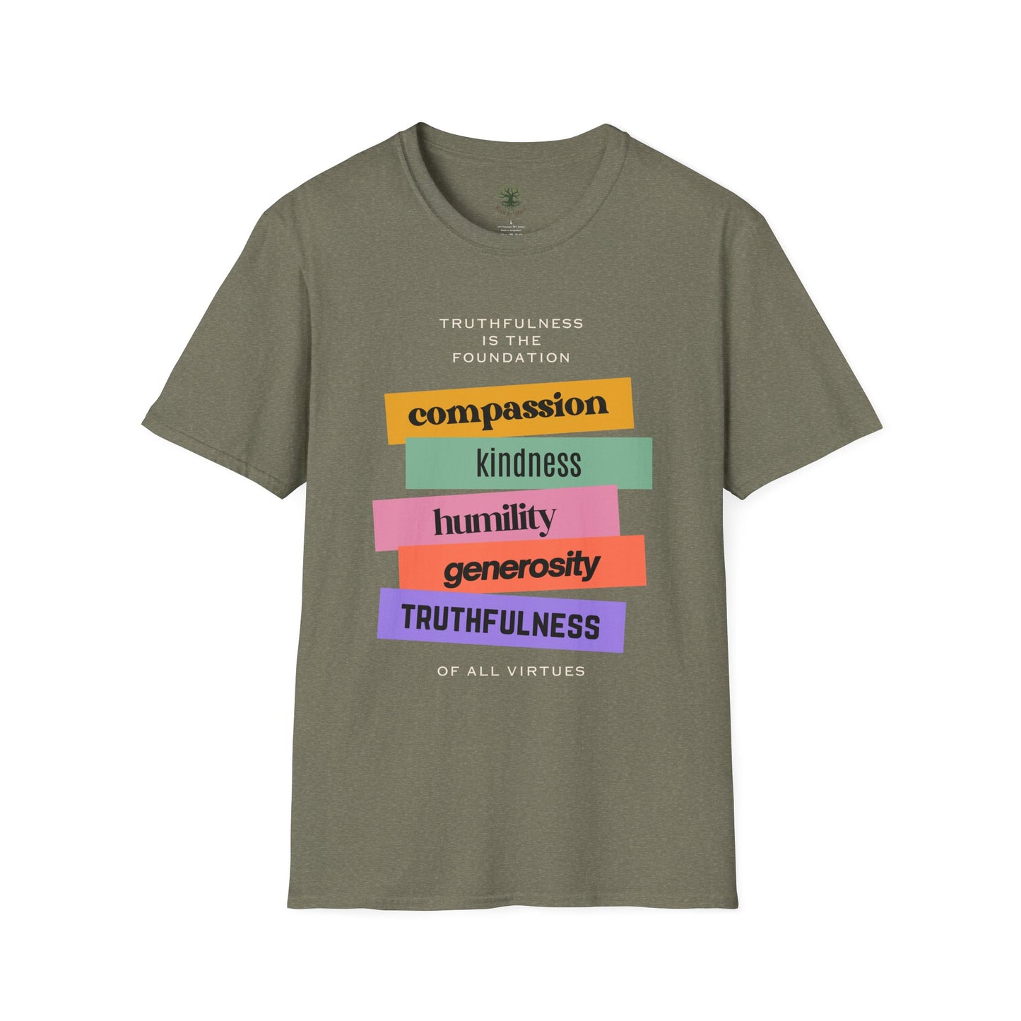 Soft & Stylish Tee - Truthfulness is the Foundation