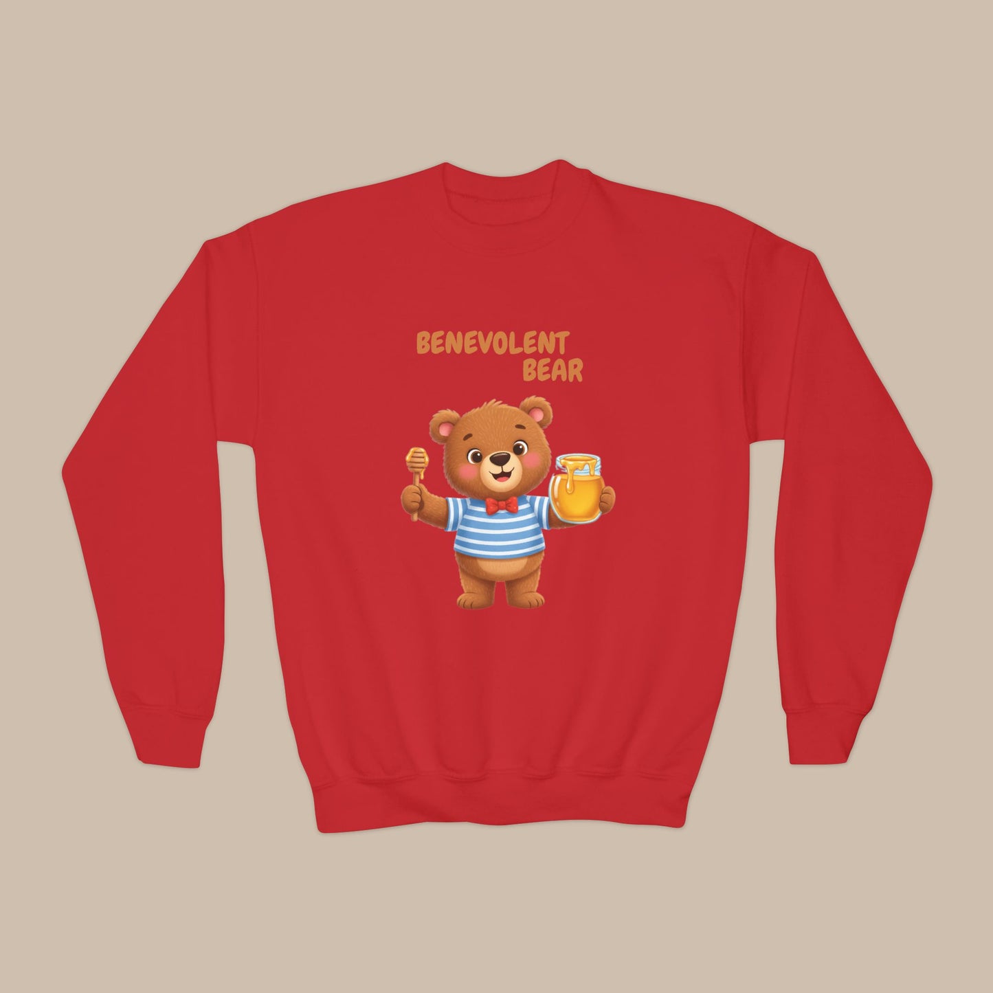 Comfy Kids Sweatshirt - Benevolent Bear