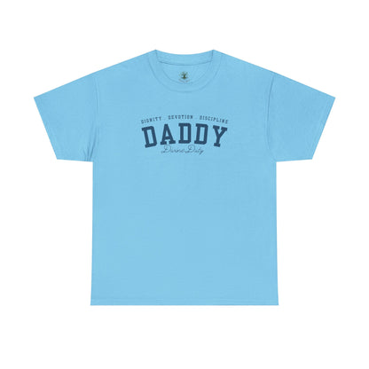 Comfy Cotton Tee - Daddy: Dignity, Devotion, Discipline